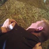 Bodycam footage shows the moment Tony Timpa becomes unresponsive during his arrest (Photo: Dallas Police Force)