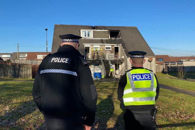 Firefighters have put out a fire at family home in Whitburn that started in the early hours of Monday morning.