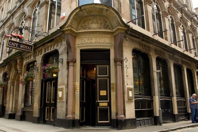 The Cafe Royal on West Register Street boasts an equally grand interior in an exuberant French style that captures the best in late 19th century pub architecture.