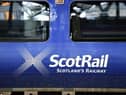 ScotRail tweeted about the incident, alerting passengers to train delays.