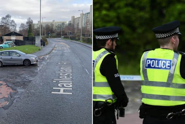 A man has been serious injured in an altercation in Edinburgh.