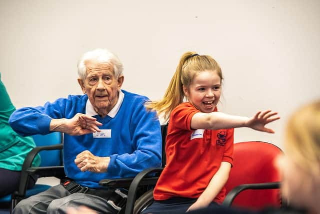 Scottish Ballet has been running projects for people living with dementia.
Picture: Brian Hartley