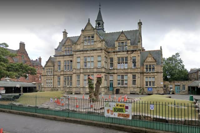 Sciennes Primary School in Sciennes Road, Edinburgh (Google Streetview)