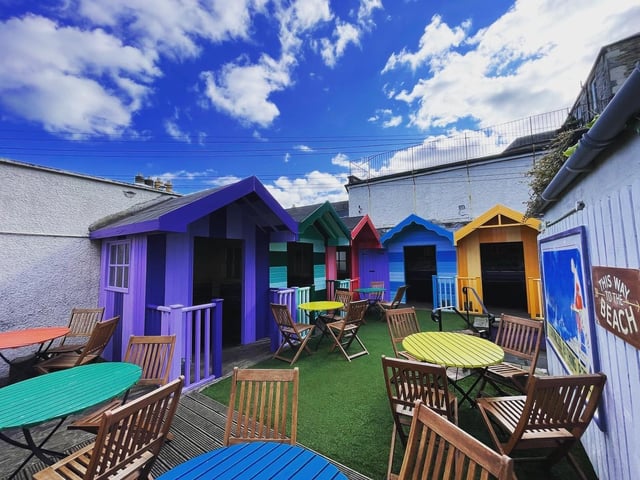 Foresters Guild, on Portobello High Street, has super-cosy beach-style huts in its beer garden that are perfect for a quiet pint and a chat with friends. This popular pub also has seating to the front where you can catch some rays on sunny days.
