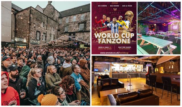 Football fever is about the grip the nation when the FIFA football World Cup kicks off in Qatar - and there are plenty of great places to watch the action in Edinburgh.