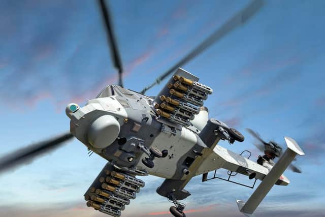 Leonardo's AW159 is in service with the British Army and Royal Navy