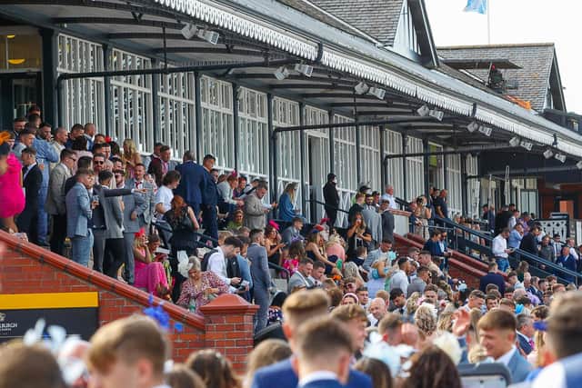 Musselburgh Racecourse was broken into several times over a six-day period and alcohol was stolen.  Picture: Scott Louden.