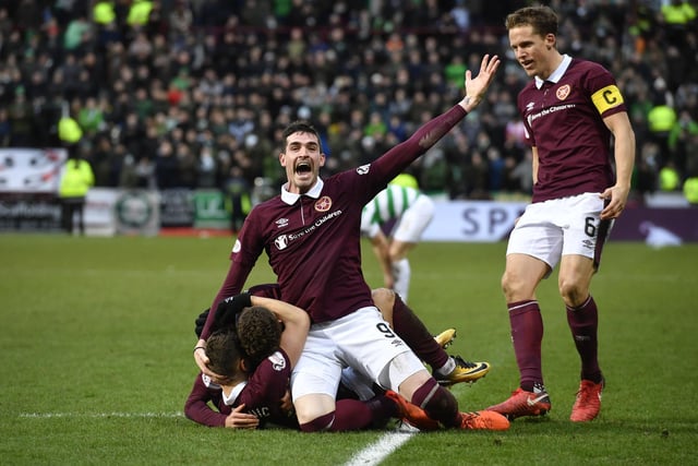 The man who loved a goal against Celtic. He was at Tynecastle for just over a season and yet scored on four separate occasions against Brendan Rodgers' side, including getting the second here with a drilled finish into the far corner.

Where is he now? Only left Hearts in 2018 but has featured for seven different clubs since then. Left Killie in January and signed with Linfield back in his native Northern Ireland.