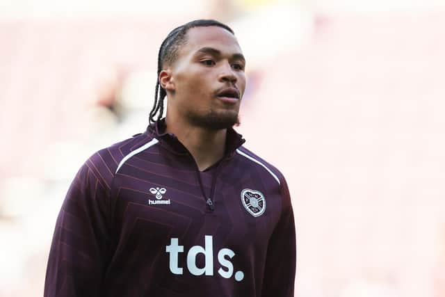 MJ Kamson-Kamara joined Hearts this summer. (Photo by WM Sport Media/Getty Images)