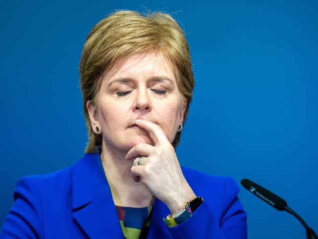 Nicola Sturgeon. Picture: Jane Barlow / POOL / AFP