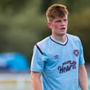 Teenager Finlay Pollock is pushing for game time at Hearts.