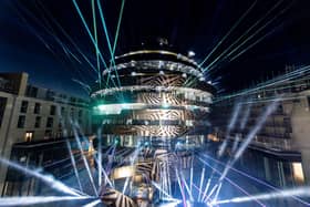 Spectacular light show marks one week countdown to St James Quarter opening