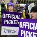 School support staff who are Unison members will walk out in Edinburgh next Wednesday, November 8.