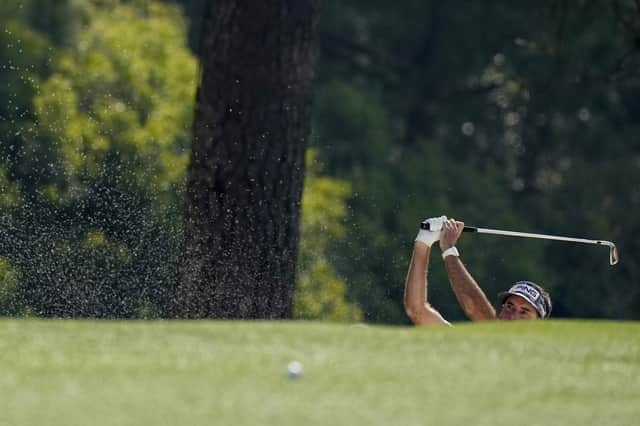 Hayley Matthews' nine-year-old has discovered the great game of golf (Picture: Matt Slocum/AP)