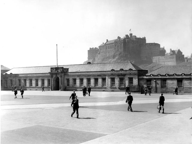 A newly-opened block of George Heriot's school opened to mark the school's 300th anniversary in 1959.