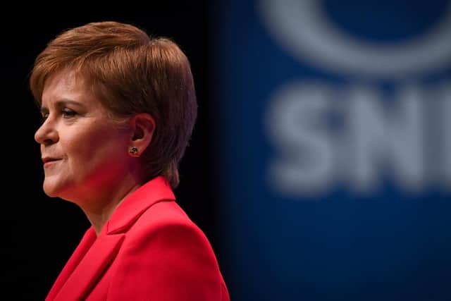 Nicola Sturgeon has been arrested as part of the police investigation into the SNP's finances. Photo by Andy Buchanan/AFP via Getty Images