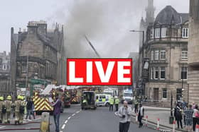 George IV Fire LIVE: Emergency services attend fire in the Edinburgh Old Town as smoke pours out near iconic Elephant House Cafe