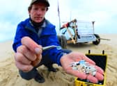 Plastic pollution is a growing global problem but microplastics are so small they can be inhaled into the lungs (Picture: Medhi Fedouach/AFP via Getty Images)