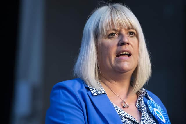 Susan Webber will combine parliament and council roles





SCOTTISH CONSERVATIVES - SUSAN WEBBER 



Scottish Election 2021 - Ingilston



List REsults



Scottish Election 2021 - Day 2 at count at Highland Centre, Ingilston