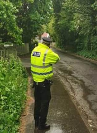 Speed checks were carried out yesterday