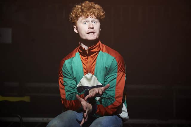 Greg Esplin as Tommy in Trainspotting Live
Pic by: Geraint Lewis