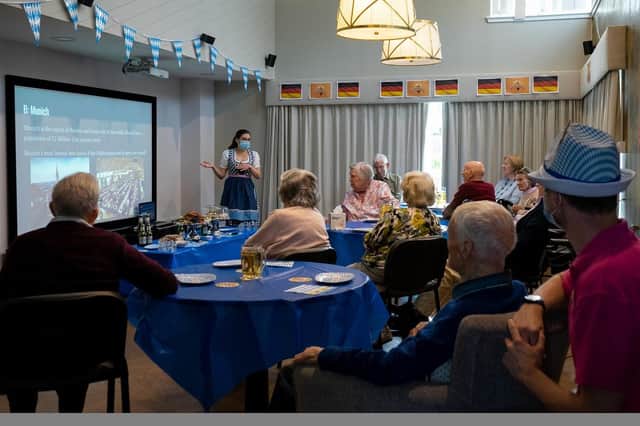 Residents learned all about Germany