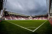 Tynecastle Park will almost certainly host European group stage football next season if Hearts beat Hibs in the Scottish Cup semi-final. (Photo by Ross Parker / SNS Group)