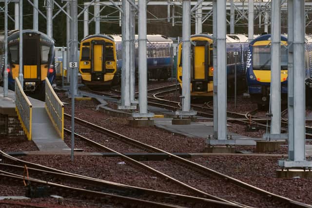 Any strike could hit Sunday trains. Picture: John Devlin