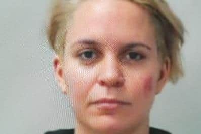 Mariella Sofia Gardella, 34, who is missing from Dundee along with her 10-year-old son. Police say the pair has links to Edinburgh.