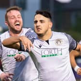 Ryan Shanley celebrates what could turn out to be an extremely valuable goal for Edinburgh City as they seek promotion to League One