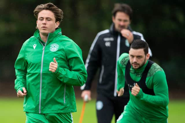 Scott Allan and Drey Wright were set to be used as makeweights in the deal to bring Jamie McGrath to Easter Road. Picture: SNS