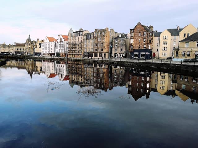Searches are under way at The Shore in Leith