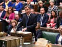 Chancellor Jeremy Hunt announces tax and spend measures alongside embattled Prime Minister Liz Truss