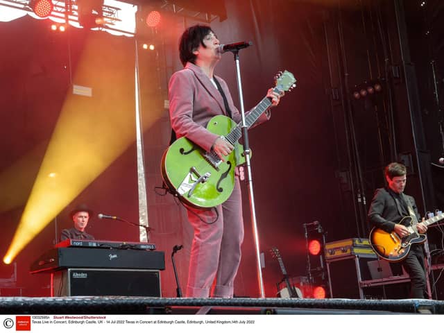 Texas in Concert at Edinburgh Castle, (Pic: Stuart Westwood/Shutterstock)