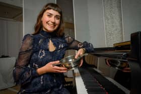 Shetland pianist Amy Laurenson has been crowned Scotland’s best young traditional musician. Picture: Alan Peebles