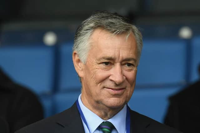 Hibs owner Ron Gordon has been undergoing treatment for cancer