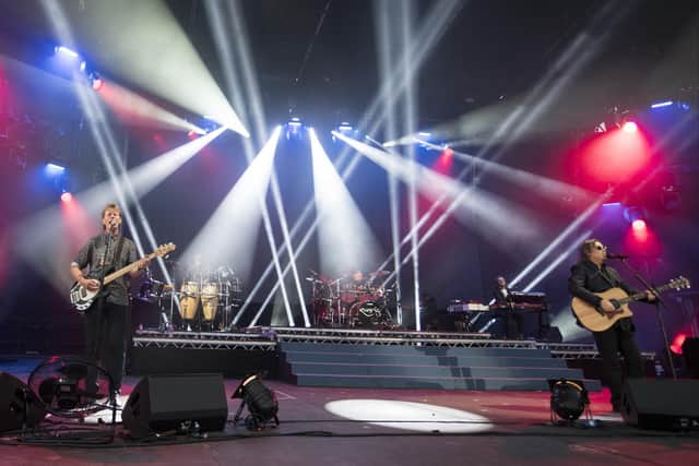 Runrig in action during their farewell shows at Stirling's City Park in 2018. Picture: John Devlin