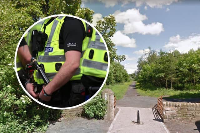 Police hunt for man after reports he exposed himself in Craigmillar Park, Edinburgh.