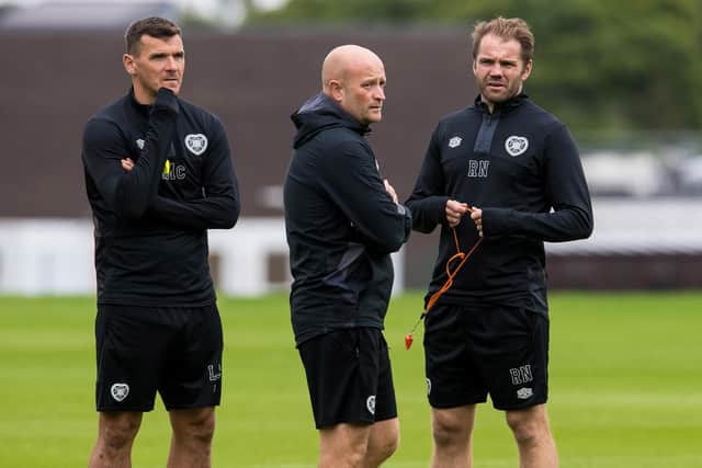 Lee McCulloch, Gordon Forrest and Robbie Neilson have all played and surely wanted to play in every game when physically able to do so. Picture: Ross Parker / SNS