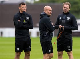Lee McCulloch, Gordon Forrest and Robbie Neilson have all played and surely wanted to play in every game when physically able to do so. Picture: Ross Parker / SNS