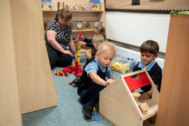 The Scottish Government provides some free childcare but many parents working two jobs need more (Picture: Oli Scarff/AFP via Getty Images)