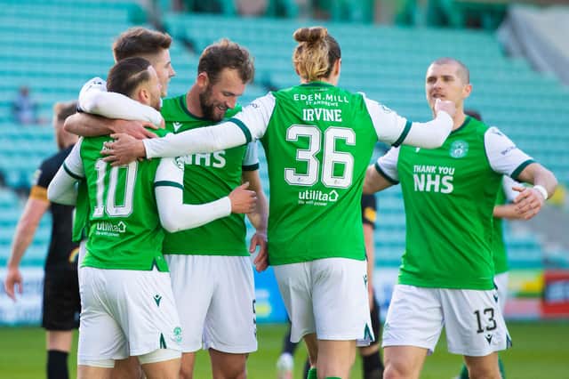 Hibs have qualified for European football.