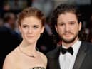 Rose Leslie and Kit Harington confirmed their relationship at The Olivier Awards in April 2016 (Picture: Anthony Harvey/Getty Images)