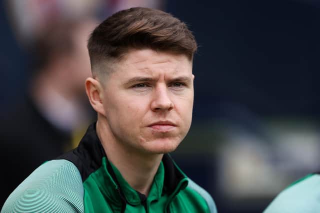Kevin Nisbet has been sidelined for Hibs since February