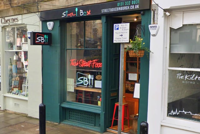 Street Box in Raeburn Place, Stockbridge, is a Thai street food restaurant and takeaway serving tasty curries, stir fries, rice and seafood dishes as well as a generous vegetarian offering.