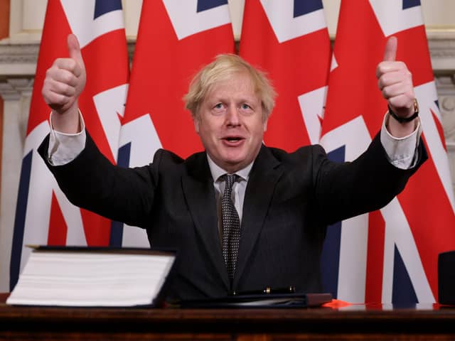 Boris Johnson has said he will refuse to allow a second Scottish independence referendum (PIcture: Andrew Parsons/No 10 Downing Street)