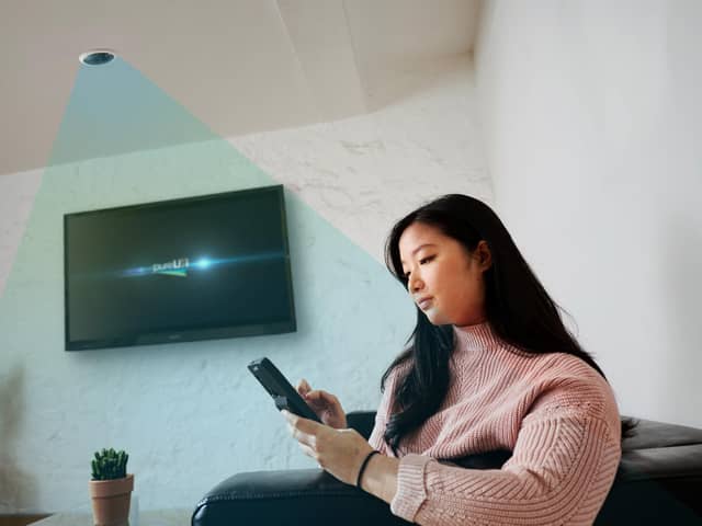 Edinburgh firm PureLiFi has demonstrated how its technology could be used to provide better digital connections in a home environment.