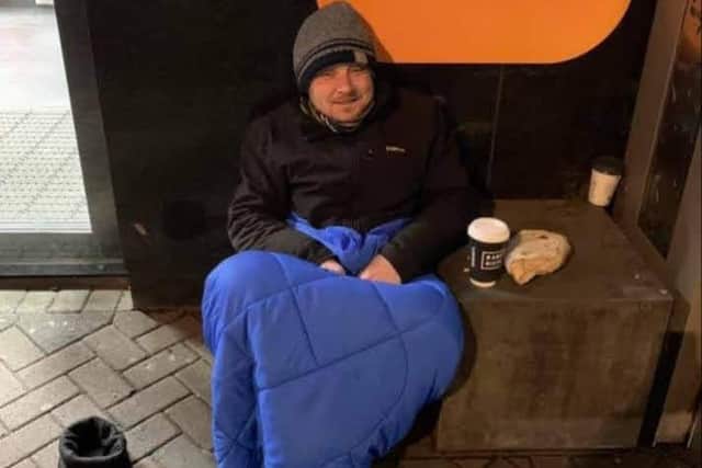 Peter was helped by the Bethany Christian Trust when he was homeless in Edinburgh for five months in 2019.