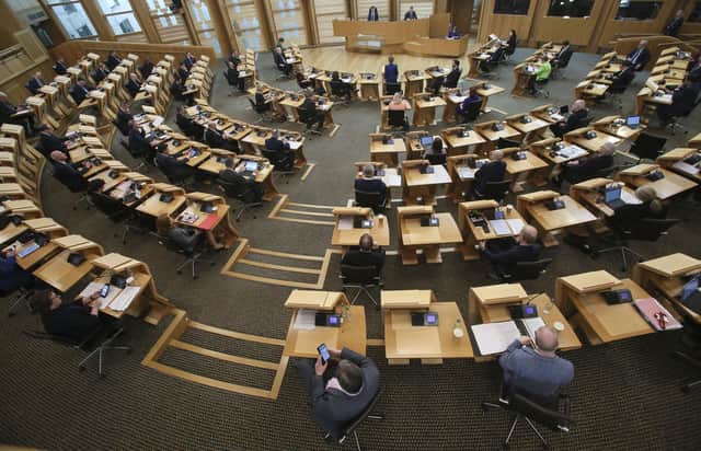 The Scottish Parliament will hold a virtual meeting today.