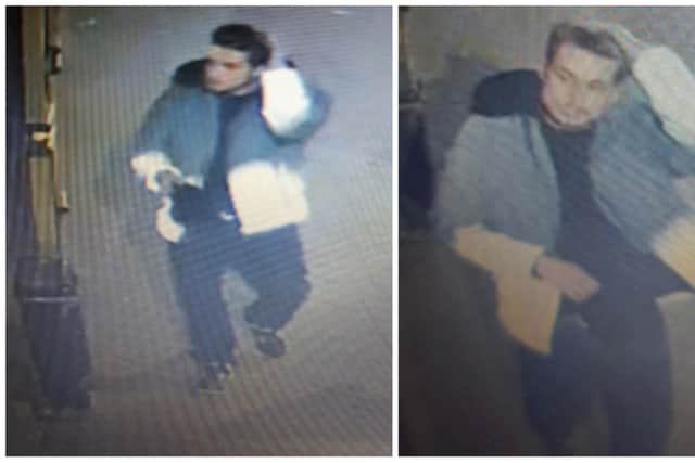 Police have released CCTV images of a man they are searching for after an assault in Edinburgh.